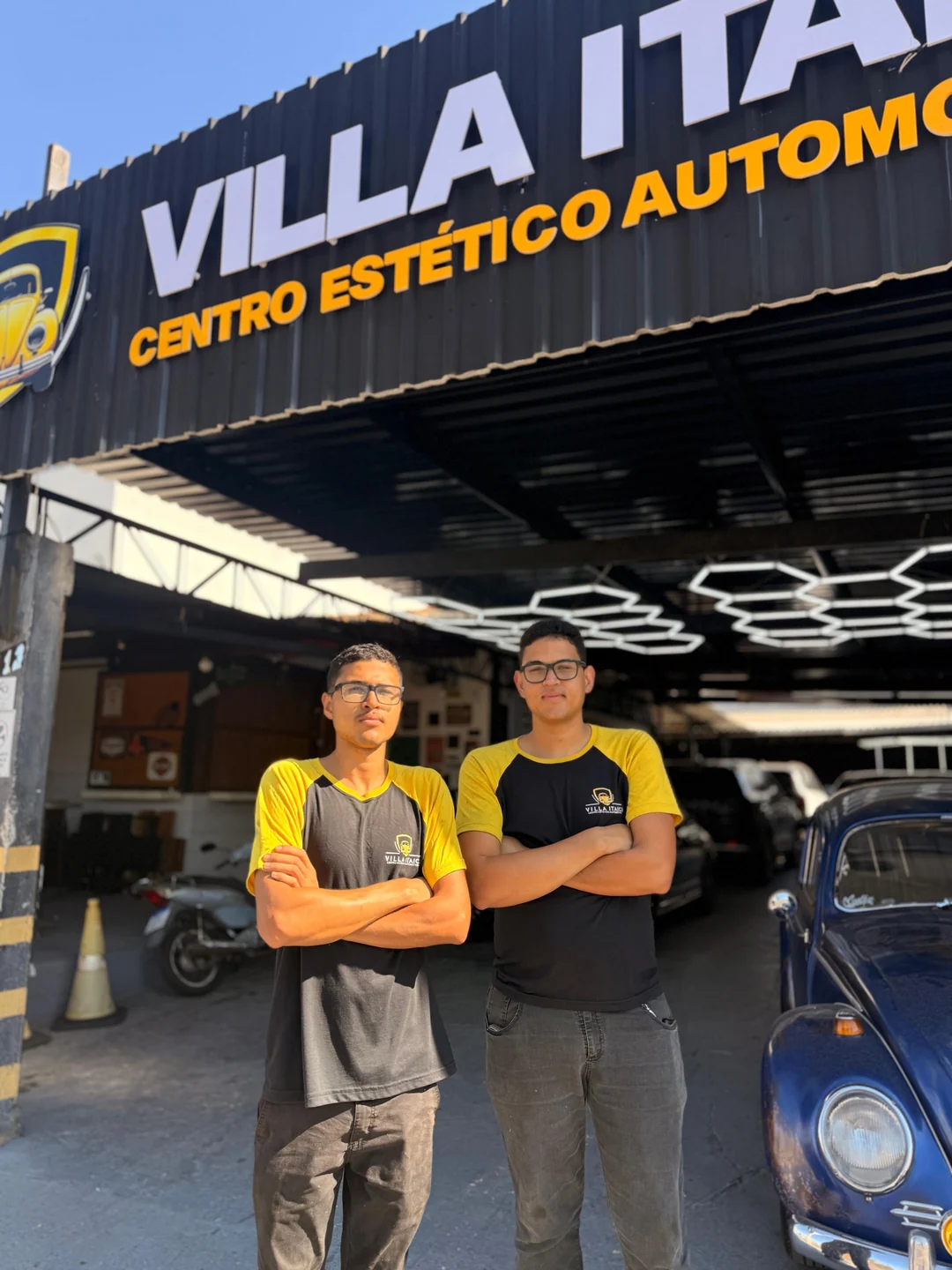 Fachada da Villa Itaici Centro Estético Automotivo, em Indaiatuba