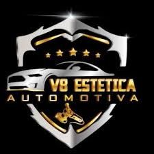 Logo da V8 Estética Automotiva