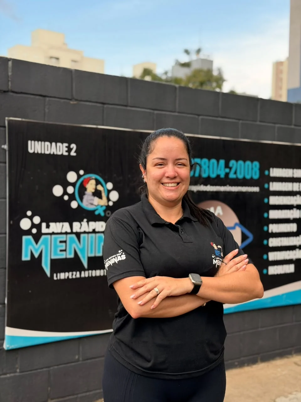 Ana Paula, Proprietário da Lava Rápido das Meninas
