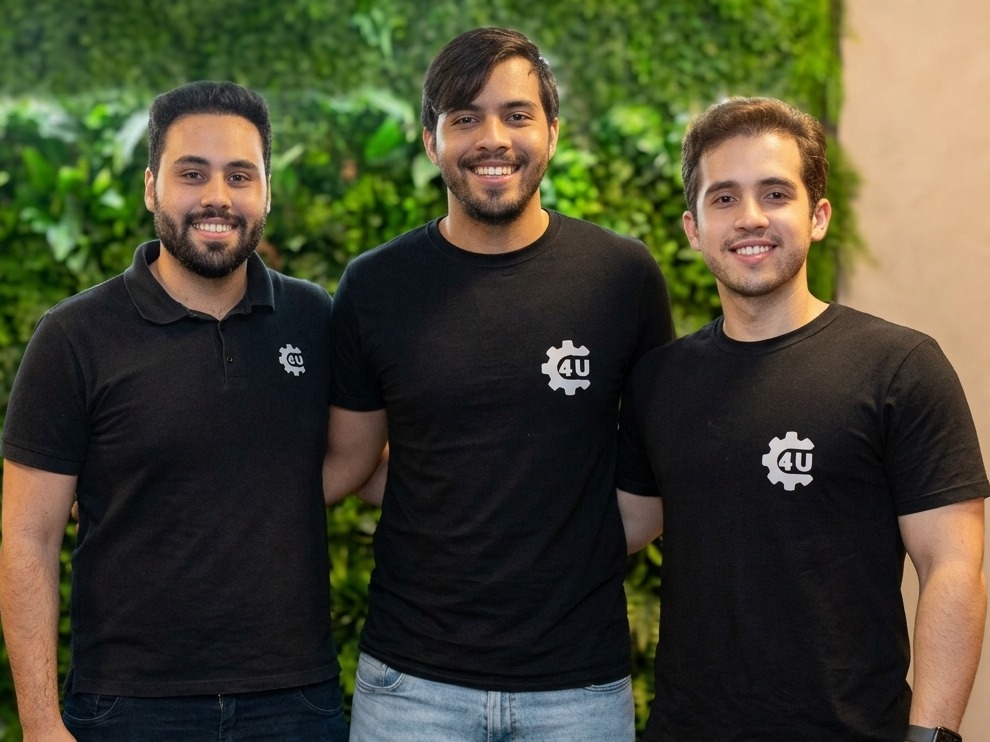 Weverton Martins, Rodrigo Bueno e Vicenzo Trevizan — Fundadores da 4UCar